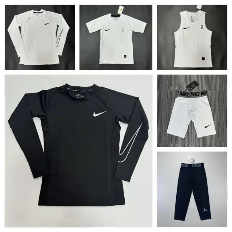 Nike training wear T-shirt vest  shorts suit set（30+）