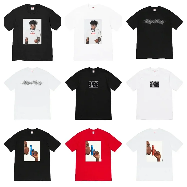 supreme T-shirt（40 styles）