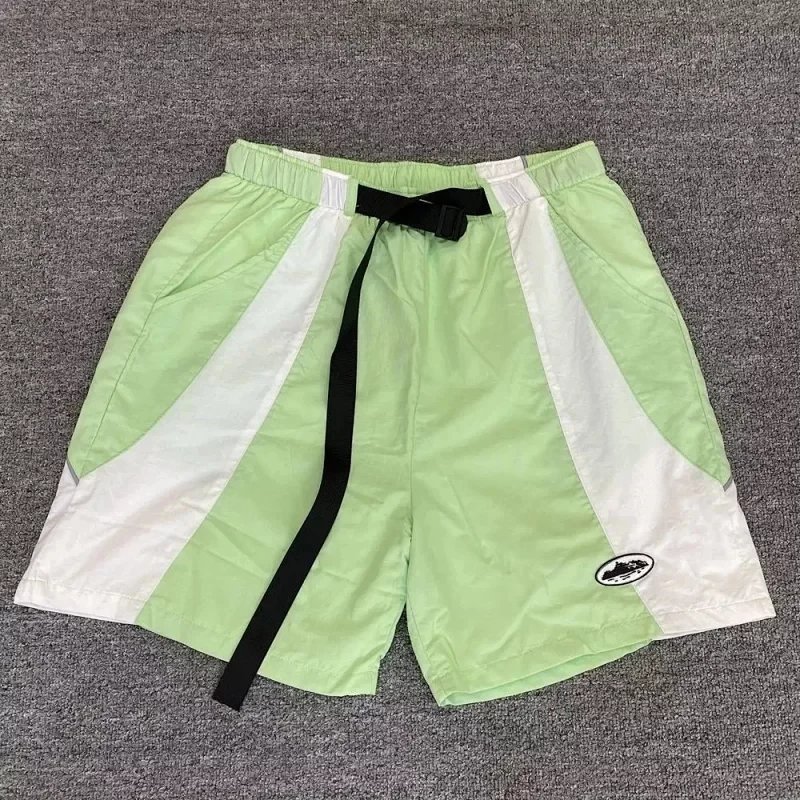 Corteiz Men's Cream Shorts