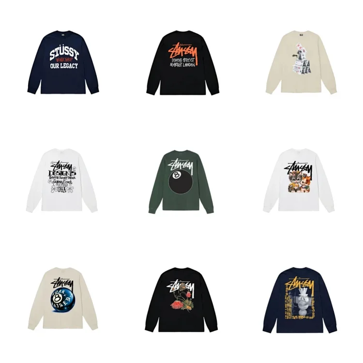 Stussy Crew Neck Hoodie/Vest