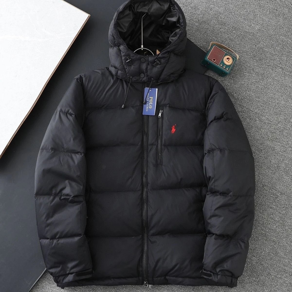 LACOSTE Ralph Lauren Sweater/Down jacket