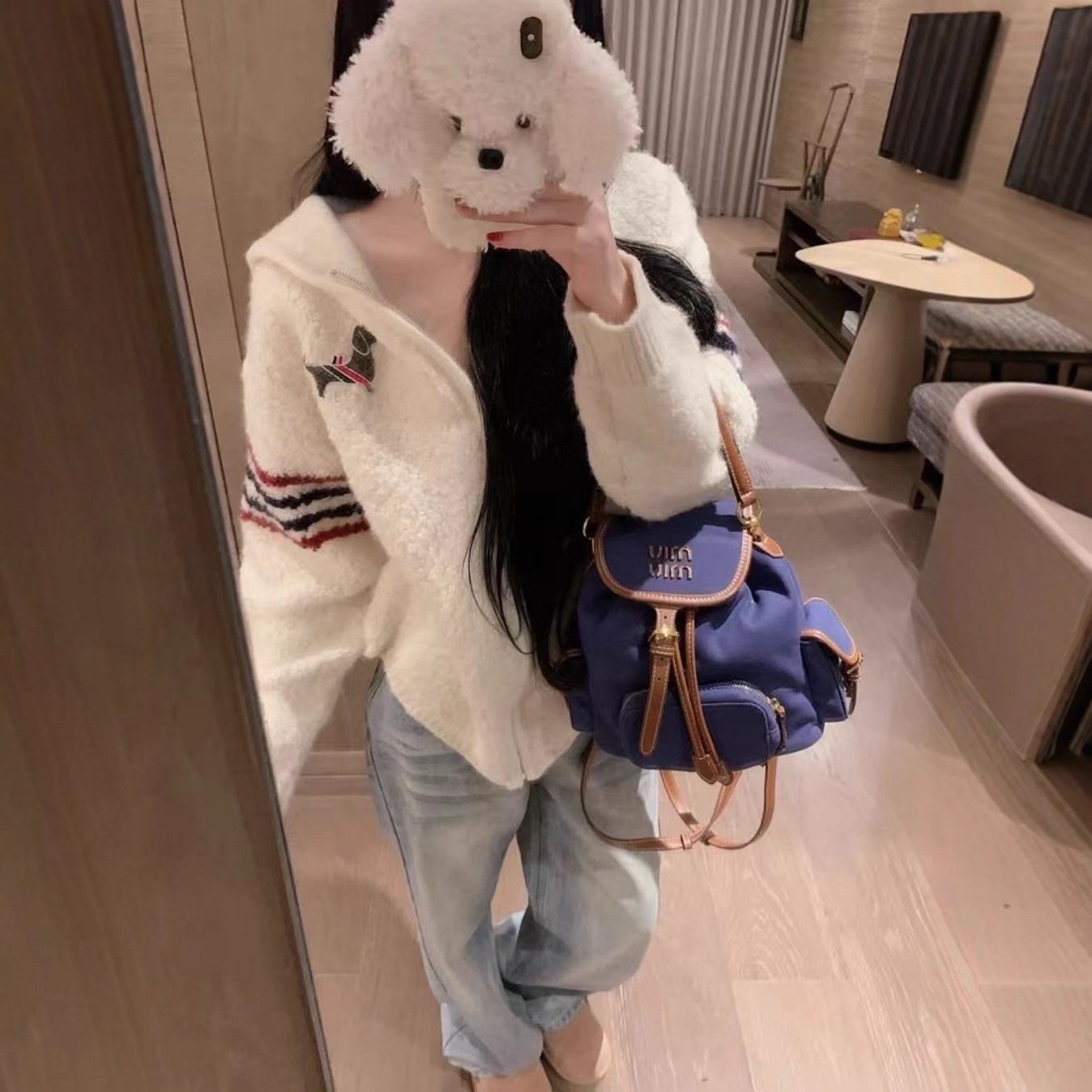 our Stripes Soft and Lazy Hooded Cardigan