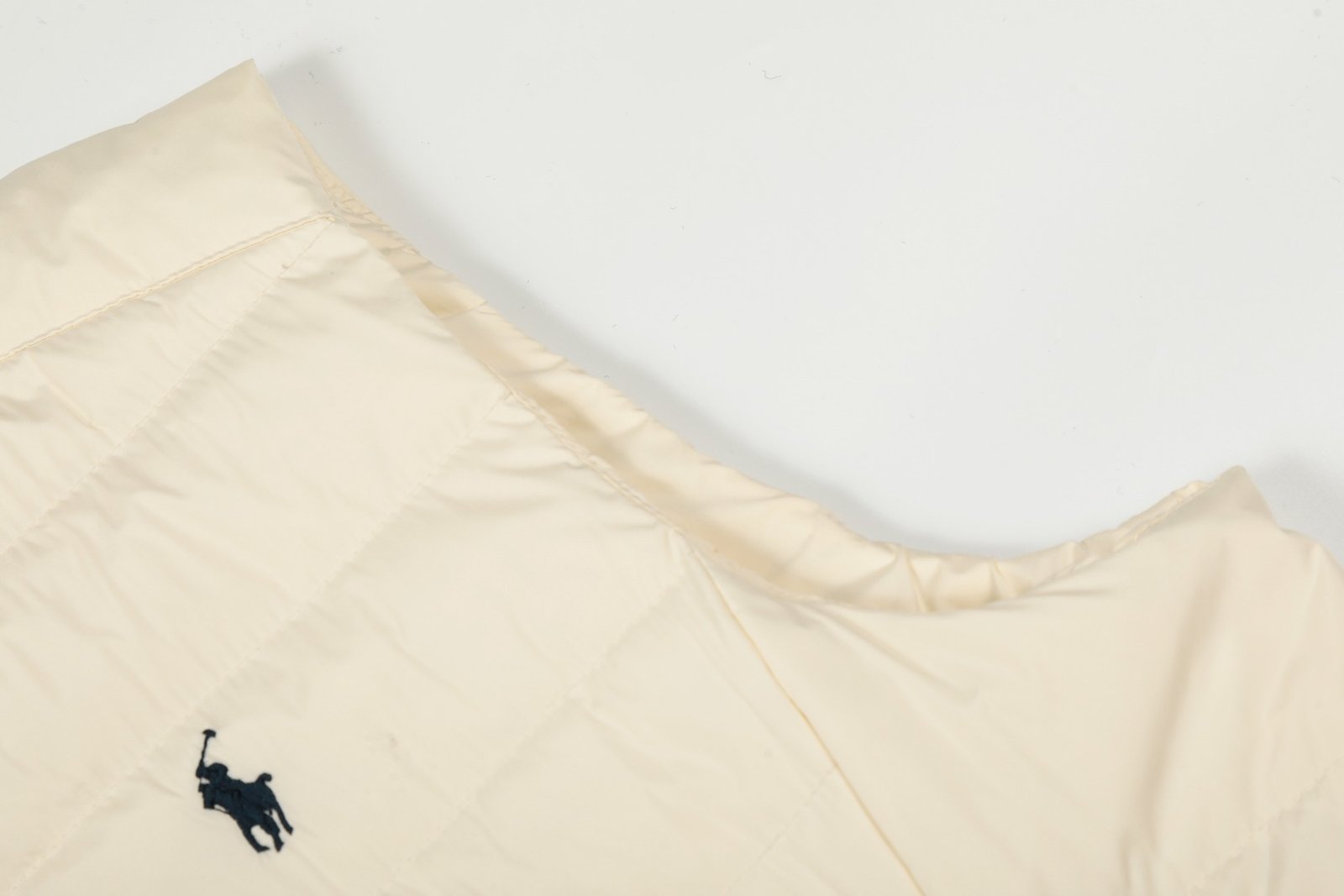 RL Ralph Lauren Women's Classic Lightweight Down Vest with Embroidered Warm Stand Collar, Casual and Versatile