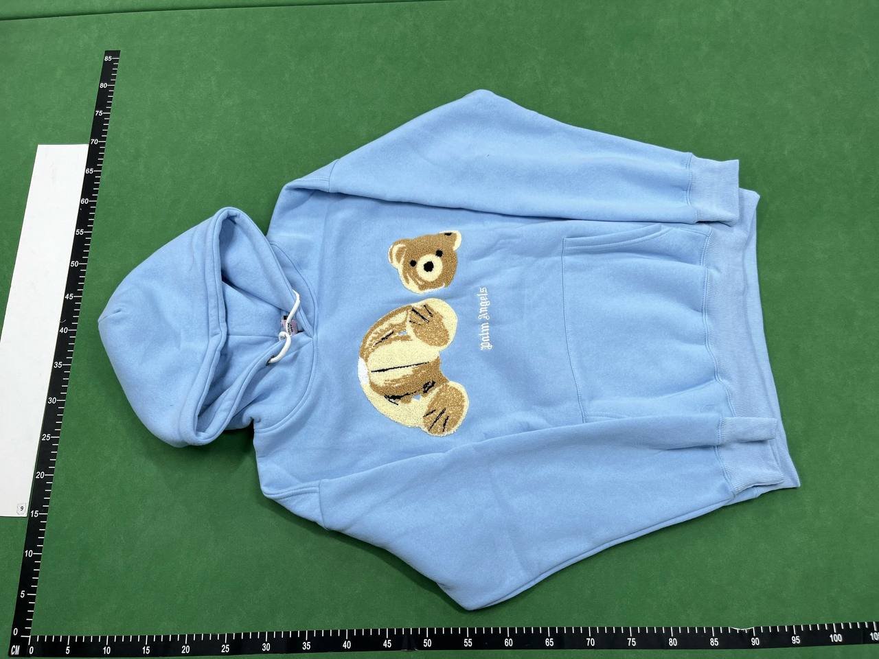 Pale headless bear  hoodie