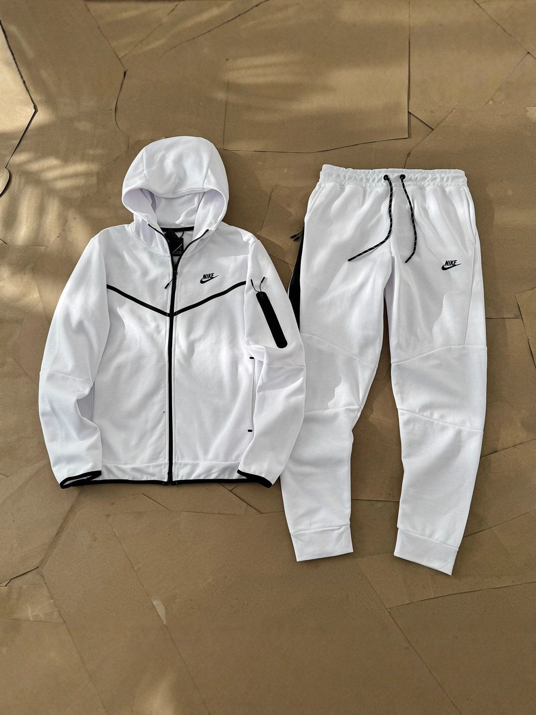 Nike Fall/Winter Patchwork Hooded Set