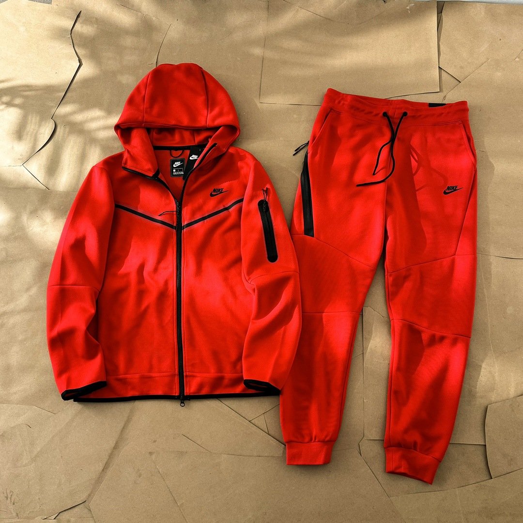 Nike Fall/Winter Patchwork Hooded Set