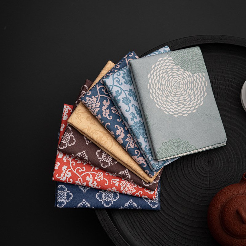 Antique-style kiln-fired Qingye creative tea scoop, tea tray, tea dispenser, tea spoon, tea spatula, Kung Fu tea set, tea ceremony six gentlemen accessories