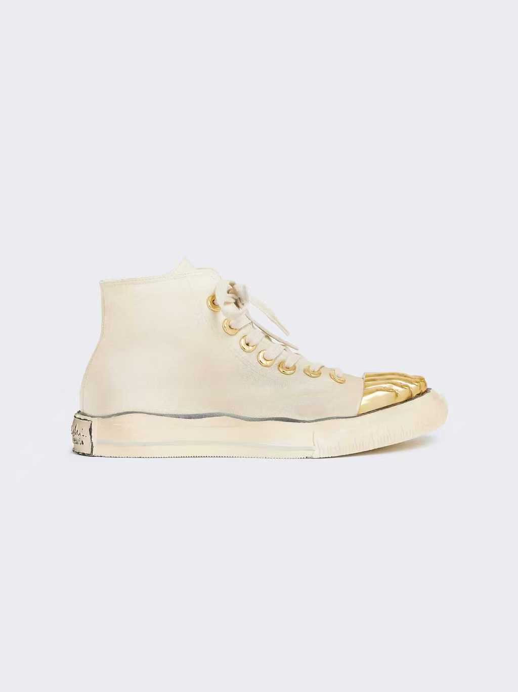 High-end LTTL gold toe sneakers, casual men's and women's white sneakers, trendy brand