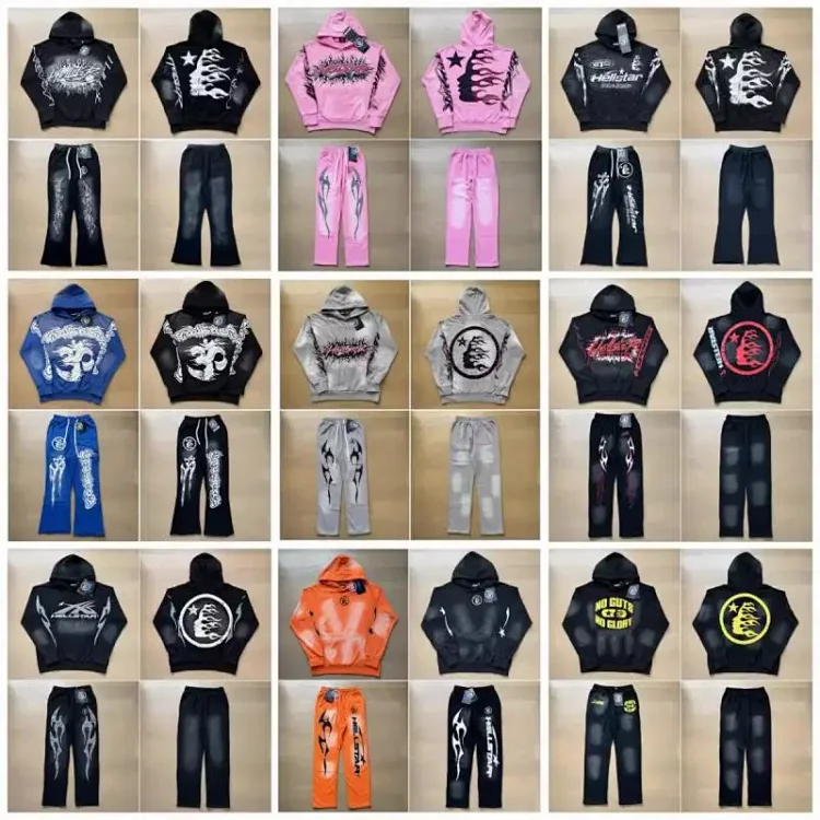 Hellstar Tracksuits  Hoodie pants