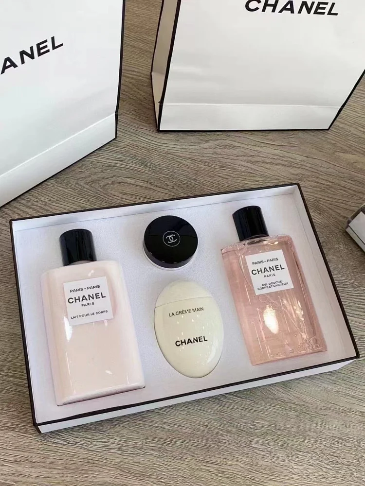 Chanel Paris Fragrance Bath & Body Set (4 Pieces)
