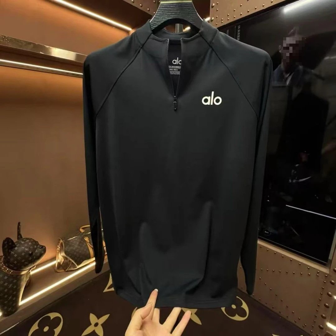 Alo Men's Essential Half-Zip Sporty Casual Top