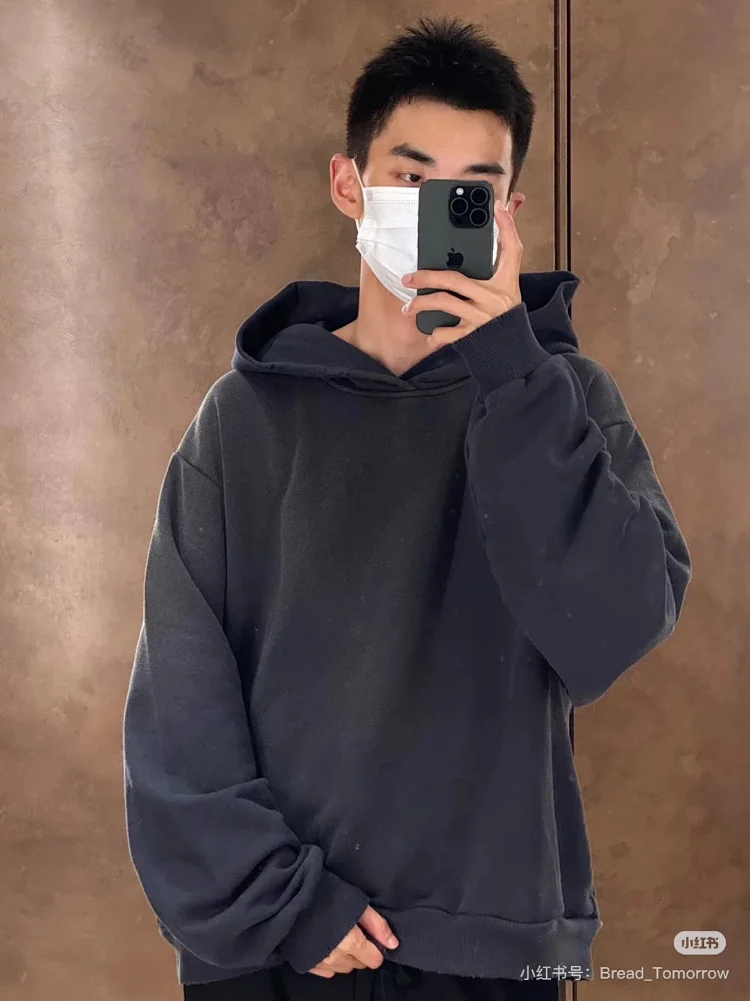 Men's Ultra Soft Fleece Hoodie - Black [2 styles]