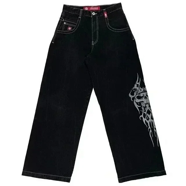 Ed Hardy Skull Design Black Denim Pants [23 styles]