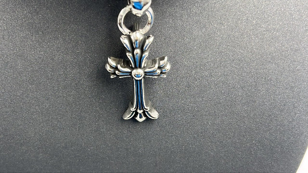 Chrome Hearts Dagger Pendant Necklace Silver Chain Jewelry [19 styles]