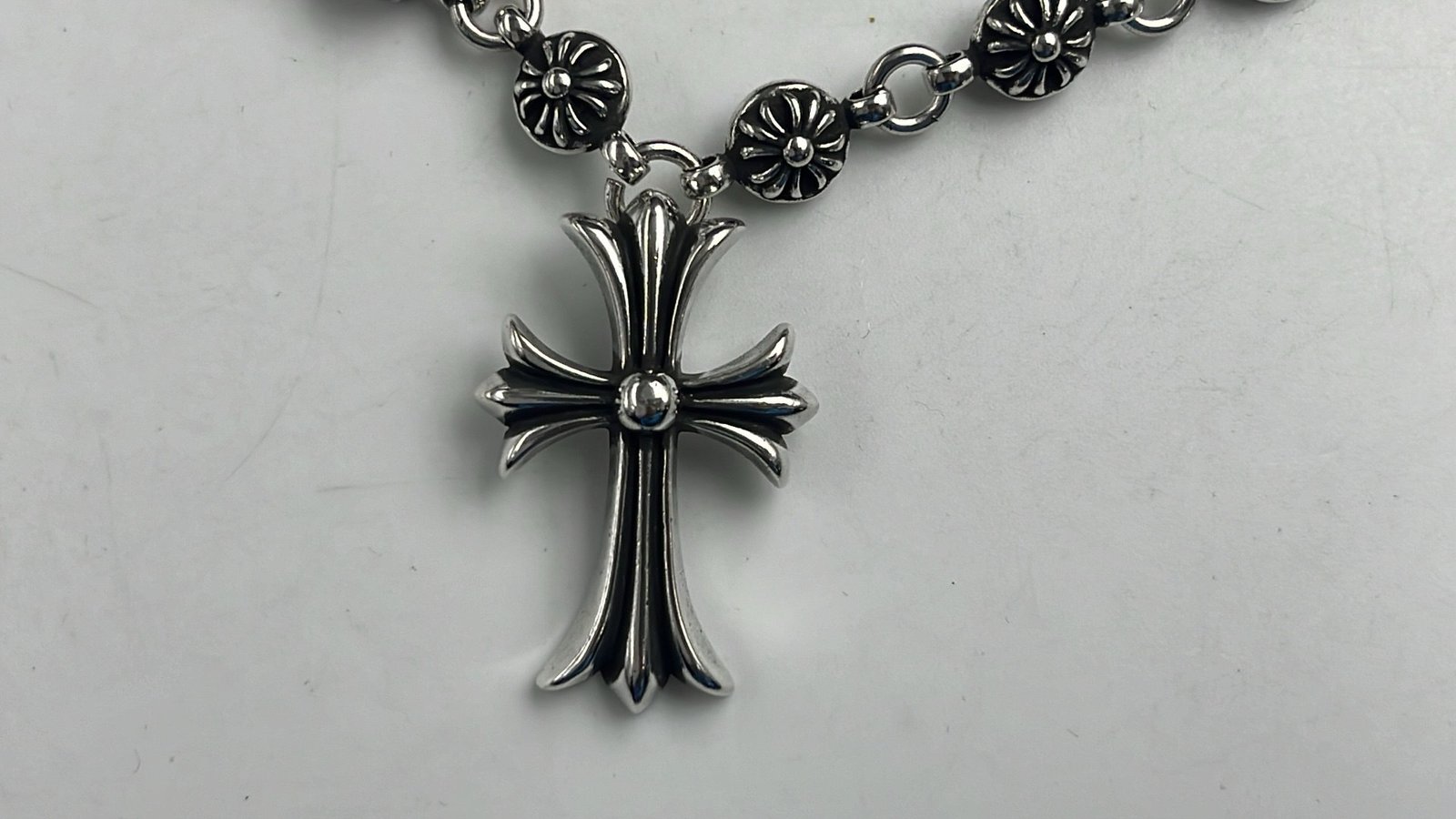 Chrome Hearts Dagger Pendant Necklace Silver Chain Jewelry [19 styles]