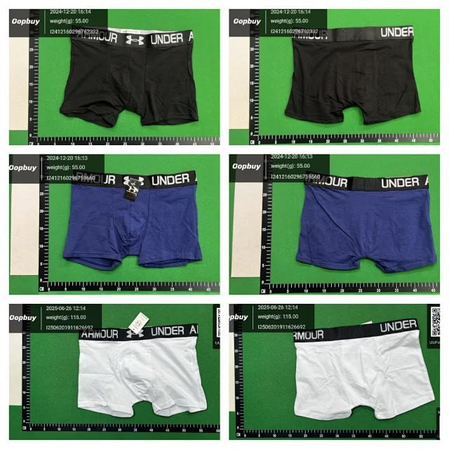 CK Supreme Adidas Lacoste Under Armour Versace Armani Underwear (40+)
