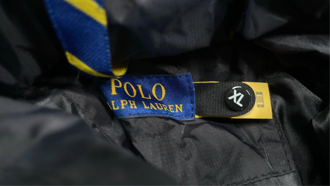 Ralph Lauren, Moncler, and Burberry down jackets