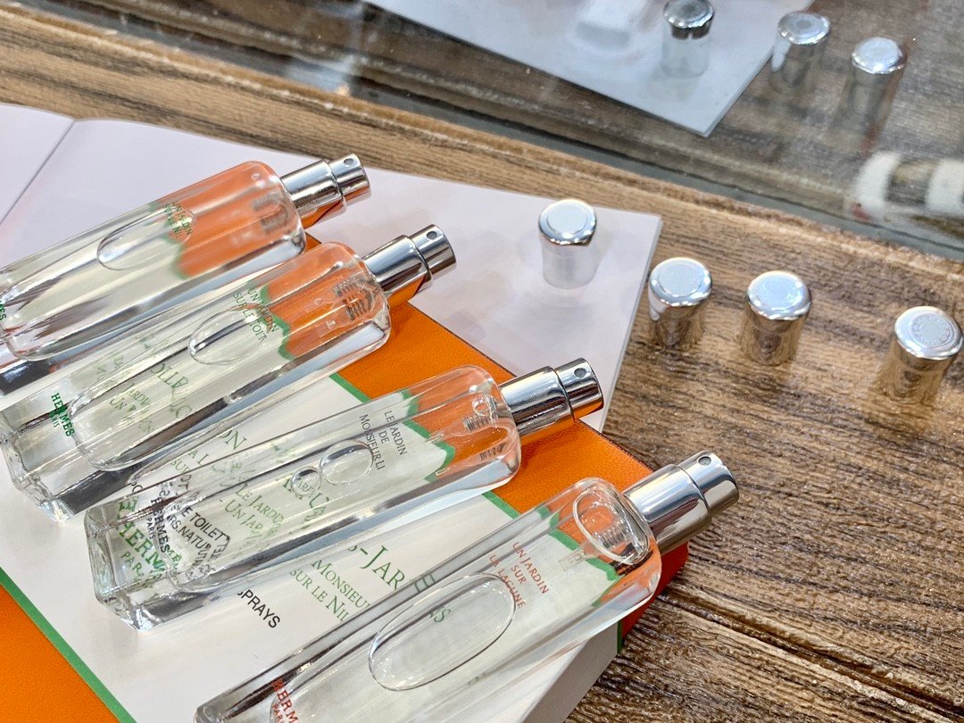 Hermes Garden Collection Fragrance Set (4 bottles, 15ml each)