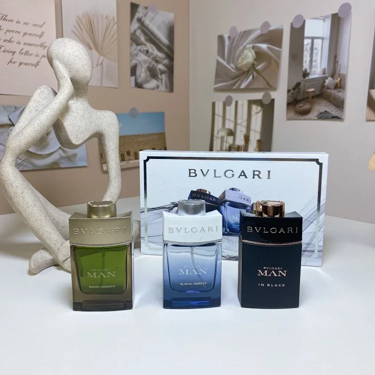 Bulgari Gentlemen's Eau de Parfum 3-piece Set (30ml x 3) with Sprayer