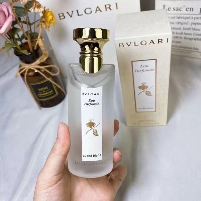 lgari Fresh Unisex Eau de Cologne 75ml (EDC), in shades of green tea, white tea, black tea, and blue tea.