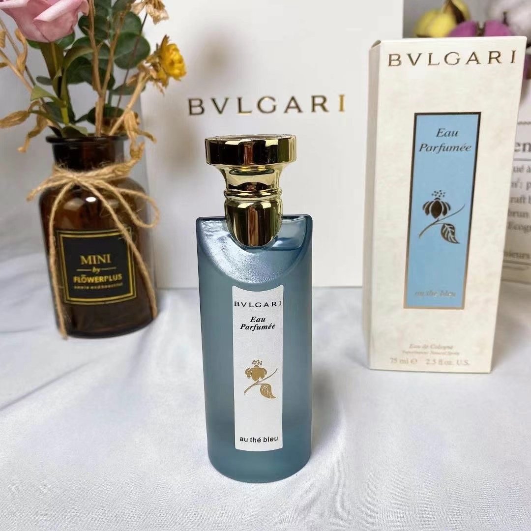 lgari Fresh Unisex Eau de Cologne 75ml (EDC), in shades of green tea, white tea, black tea, and blue tea.