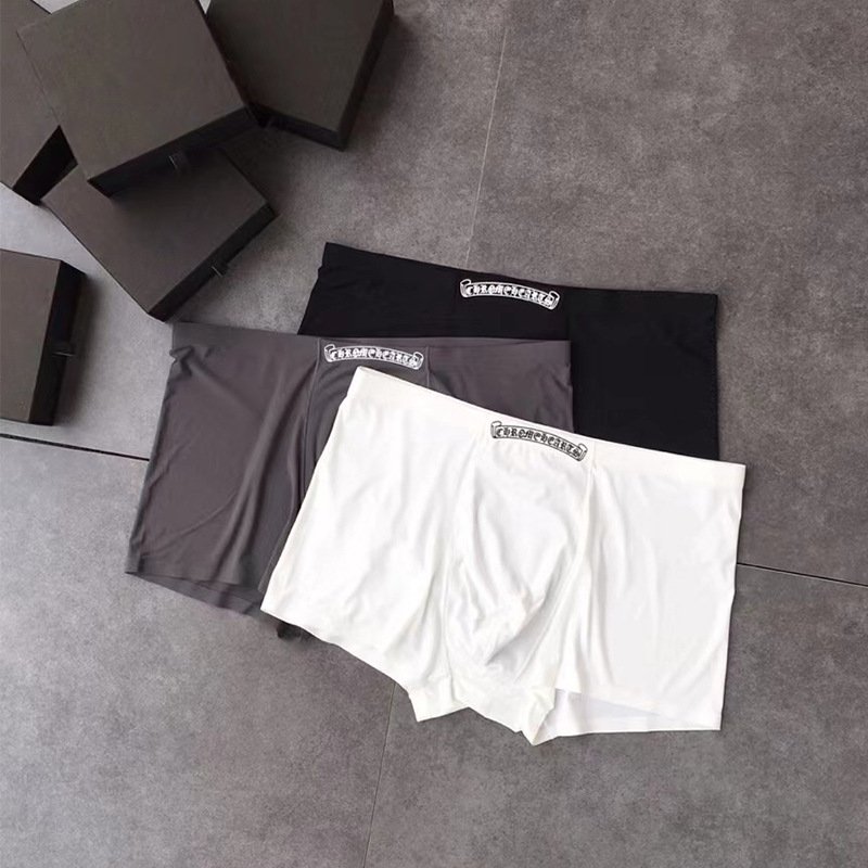 Chrome Hearts Lightweight Men's Ice Silk Quick-Drying Boxer Briefs