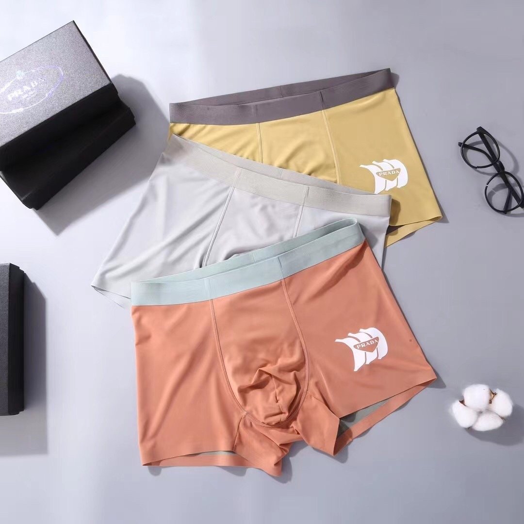 Prada breathable and comfortable men's underwear
