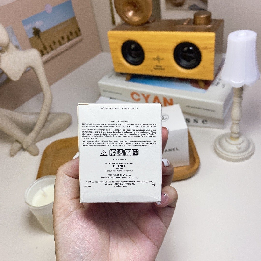 Chanel scented candles