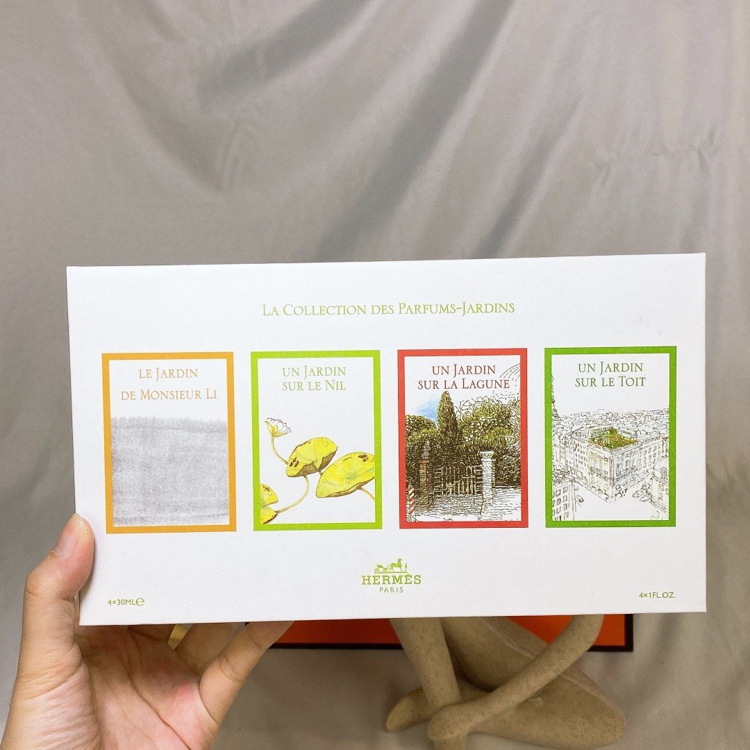 Hermès Garden Nile perfume sample set (4 pieces)