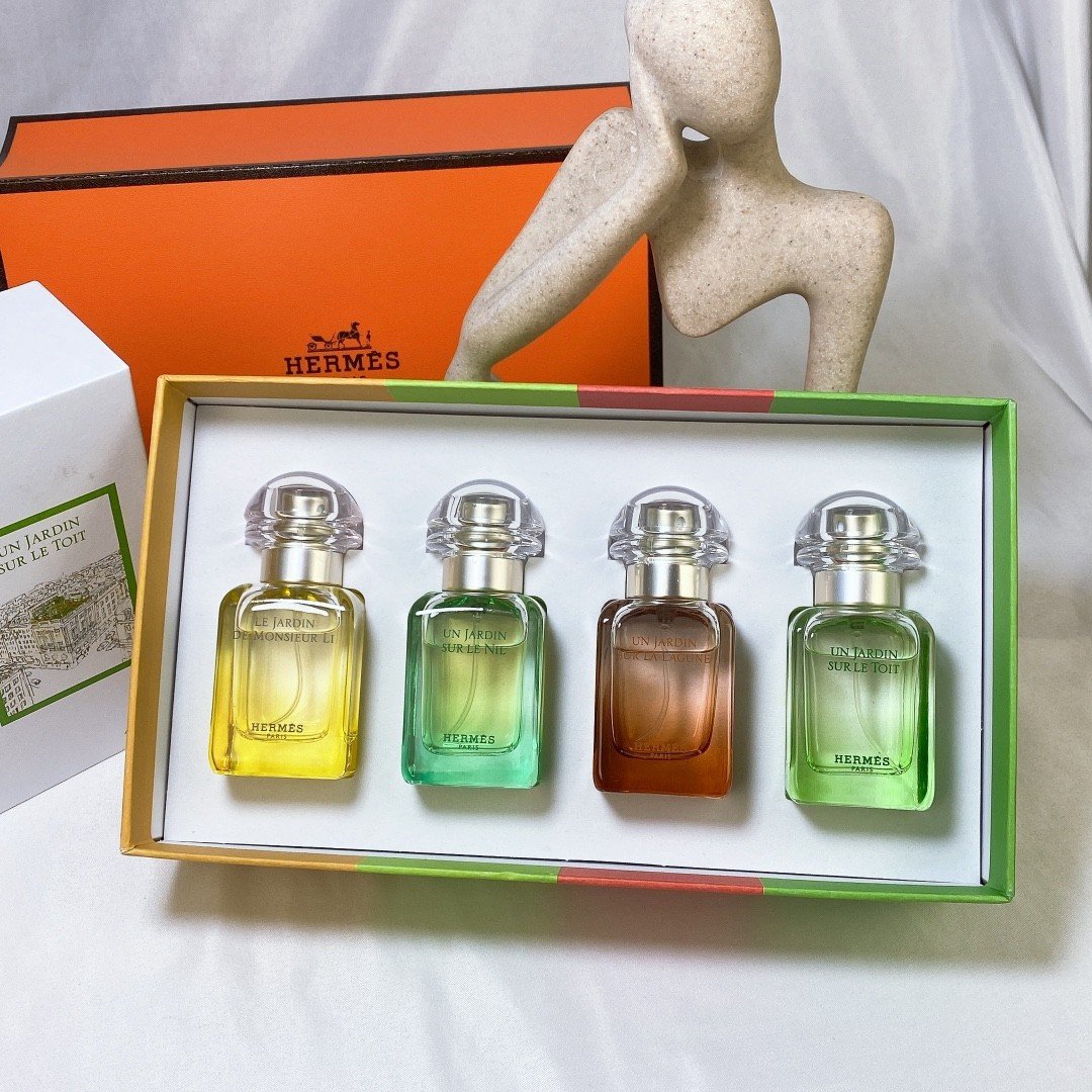 Hermès Garden Nile perfume sample set (4 pieces)