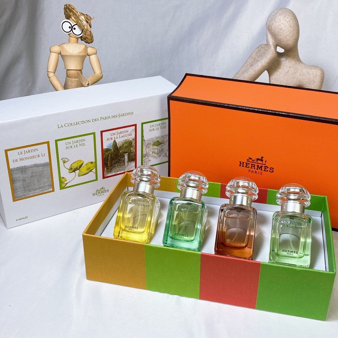 Hermès Garden Nile perfume sample set (4 pieces)