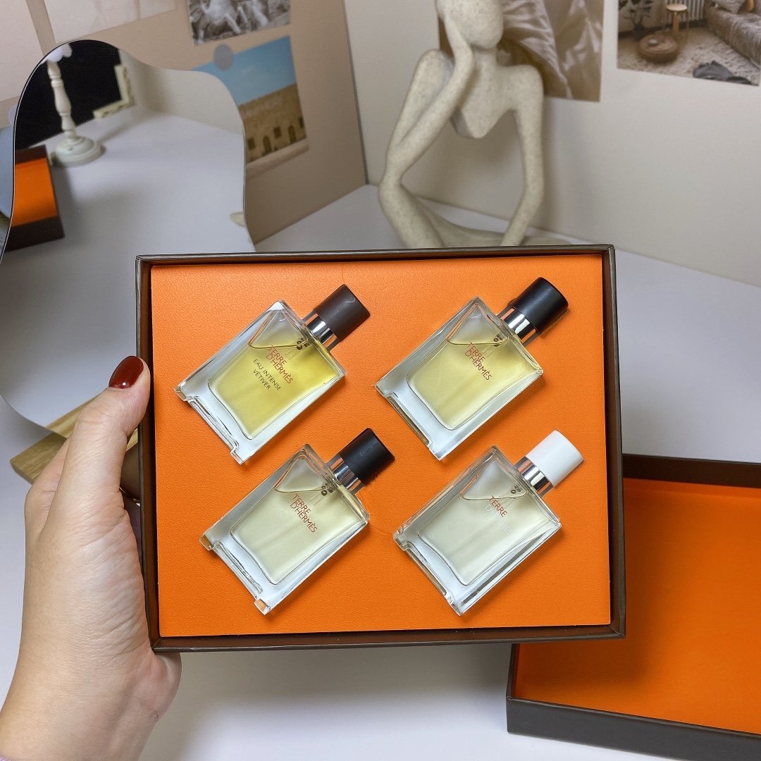 Hermès Terre d'Hermès perfume sample size 12.5ml four-piece set