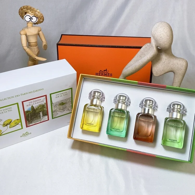Hermès Garden Nile perfume sample set (4 pieces)