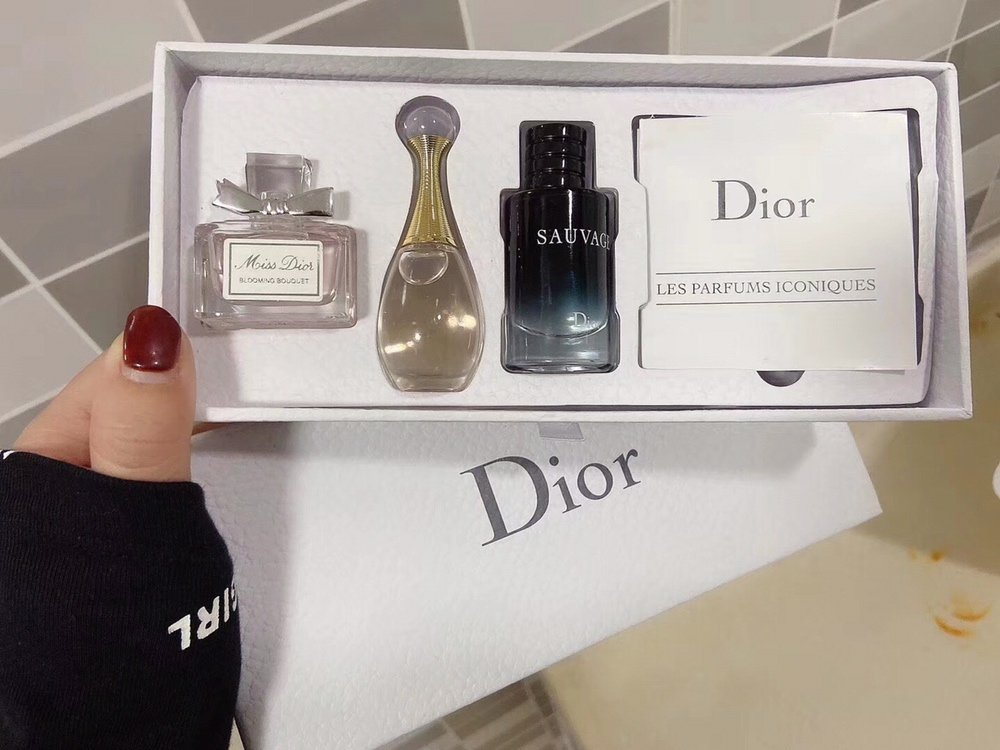 Dior perfume sample set (3 pieces)