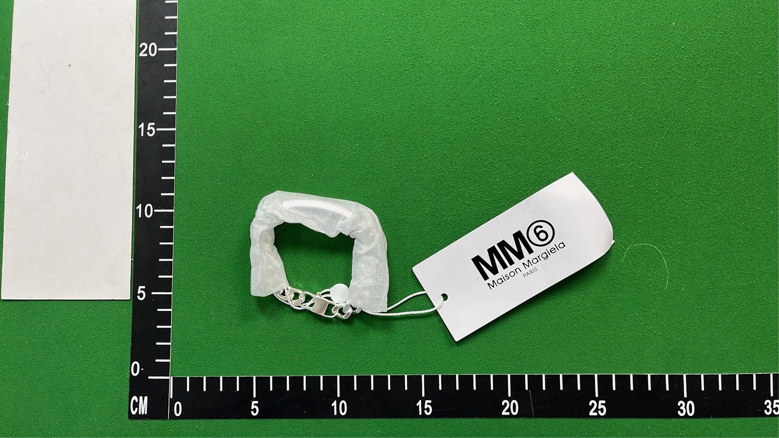 MM6 Silver Chain Necklace with Gift Box and Tag [2 styles]