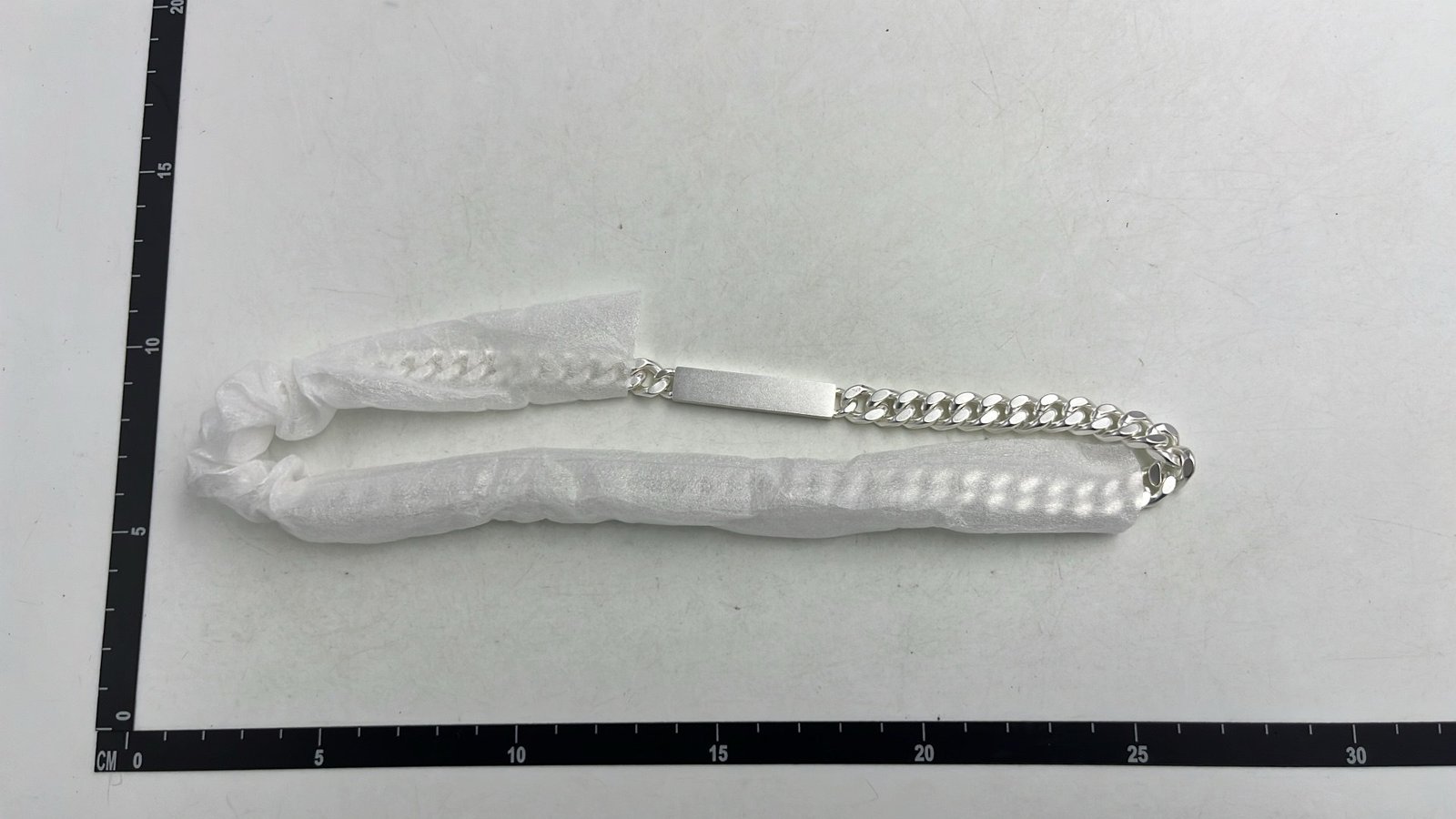 MM6 Silver Chain Necklace with Gift Box and Tag [2 styles]