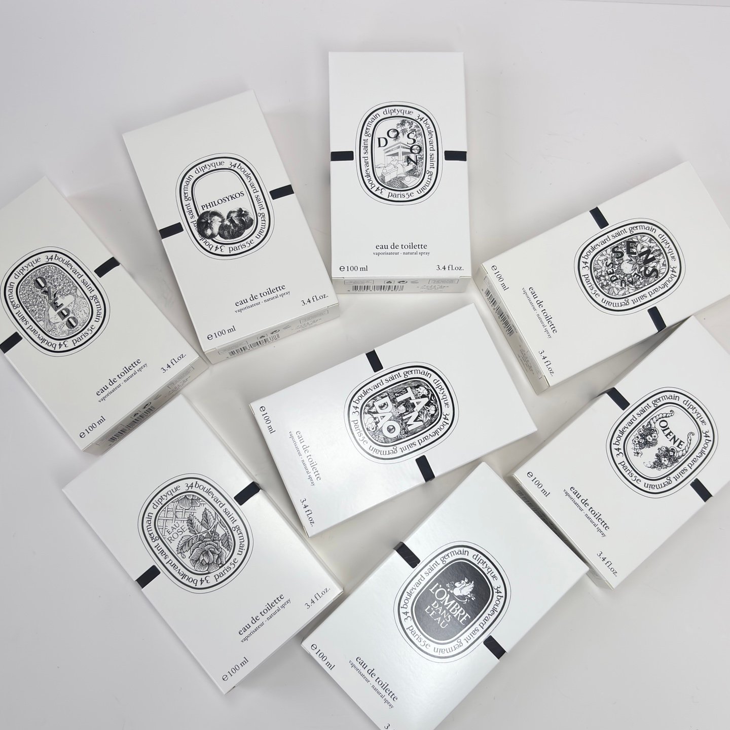 Diptyque White Label Fragrances: A Collection of Eight