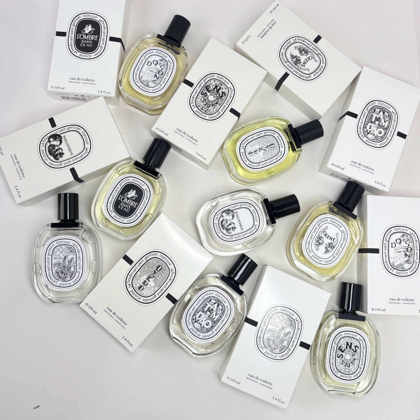 Diptyque White Label Fragrances: A Collection of Eight