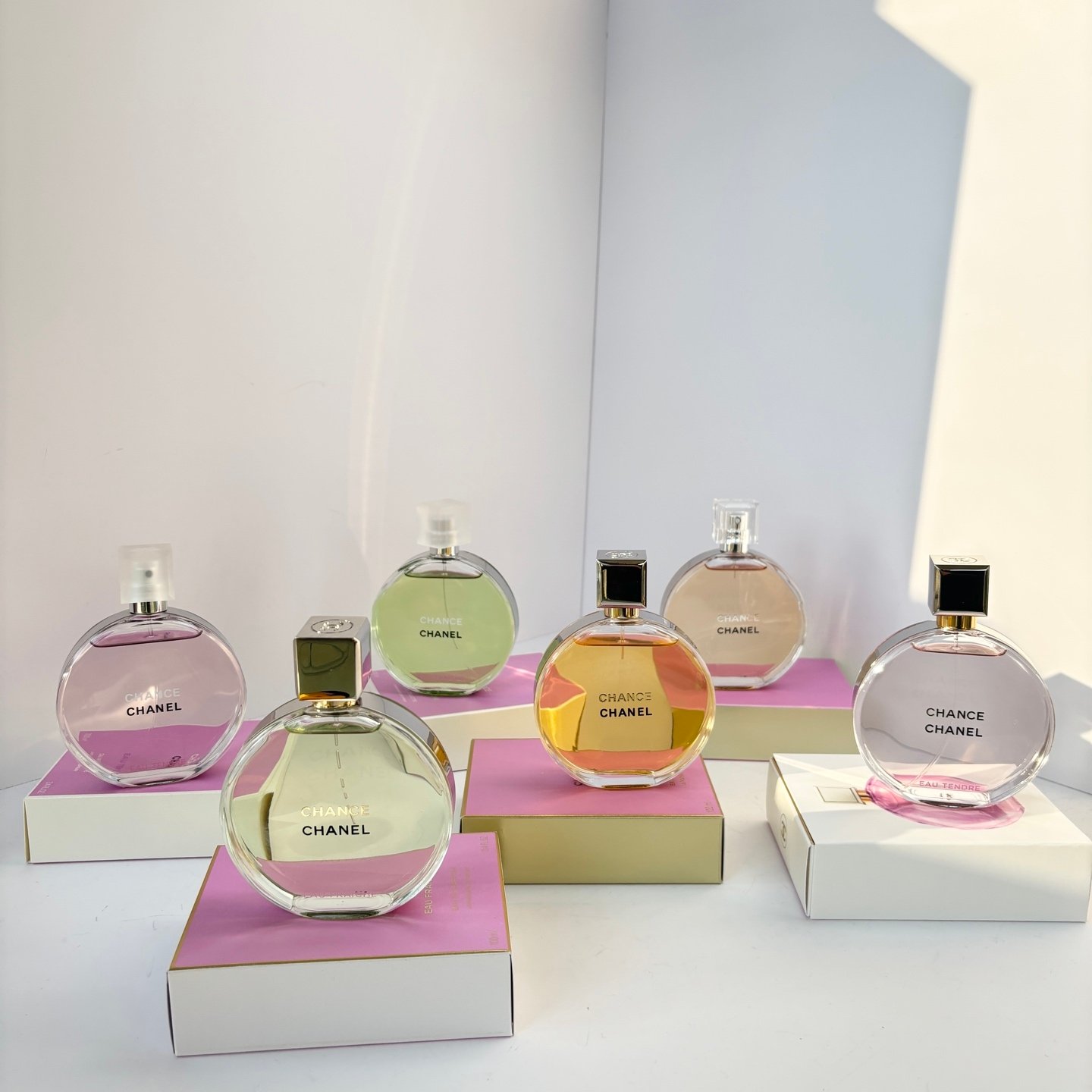 Chanel Coco perfume collection