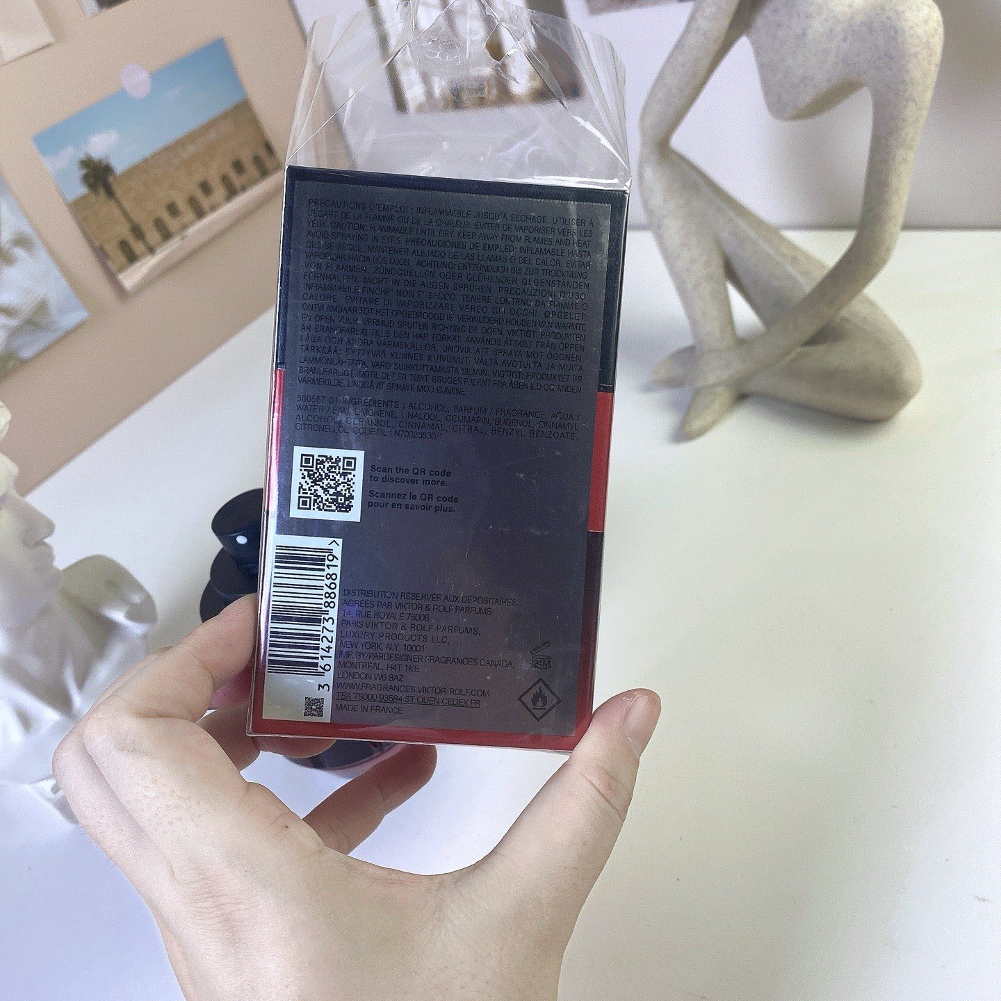 Victor & Rove Passion Bomb Infrared Eau de Parfum for Men 100ml