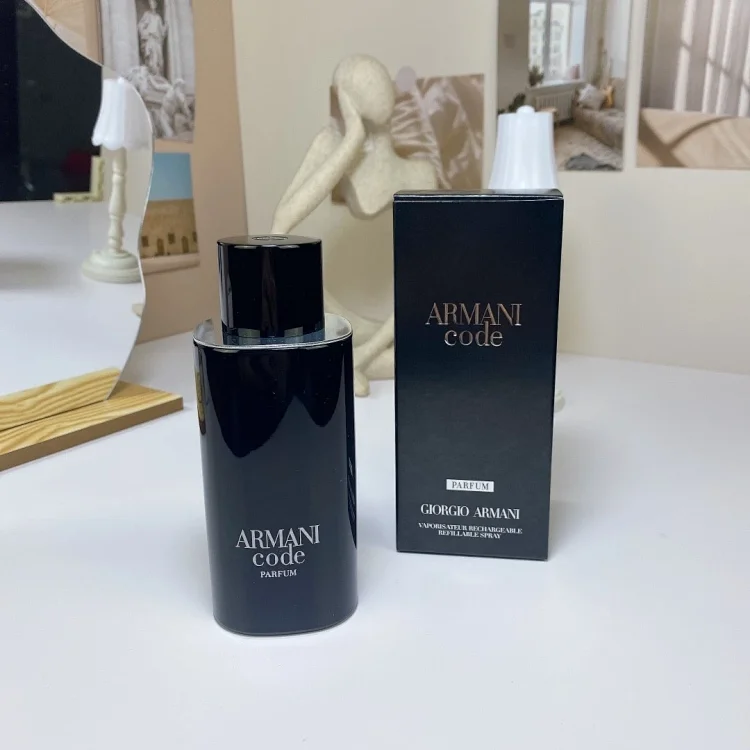 Armani 2022 New Pure Fragrance Black Code Men's Perfume 125ml