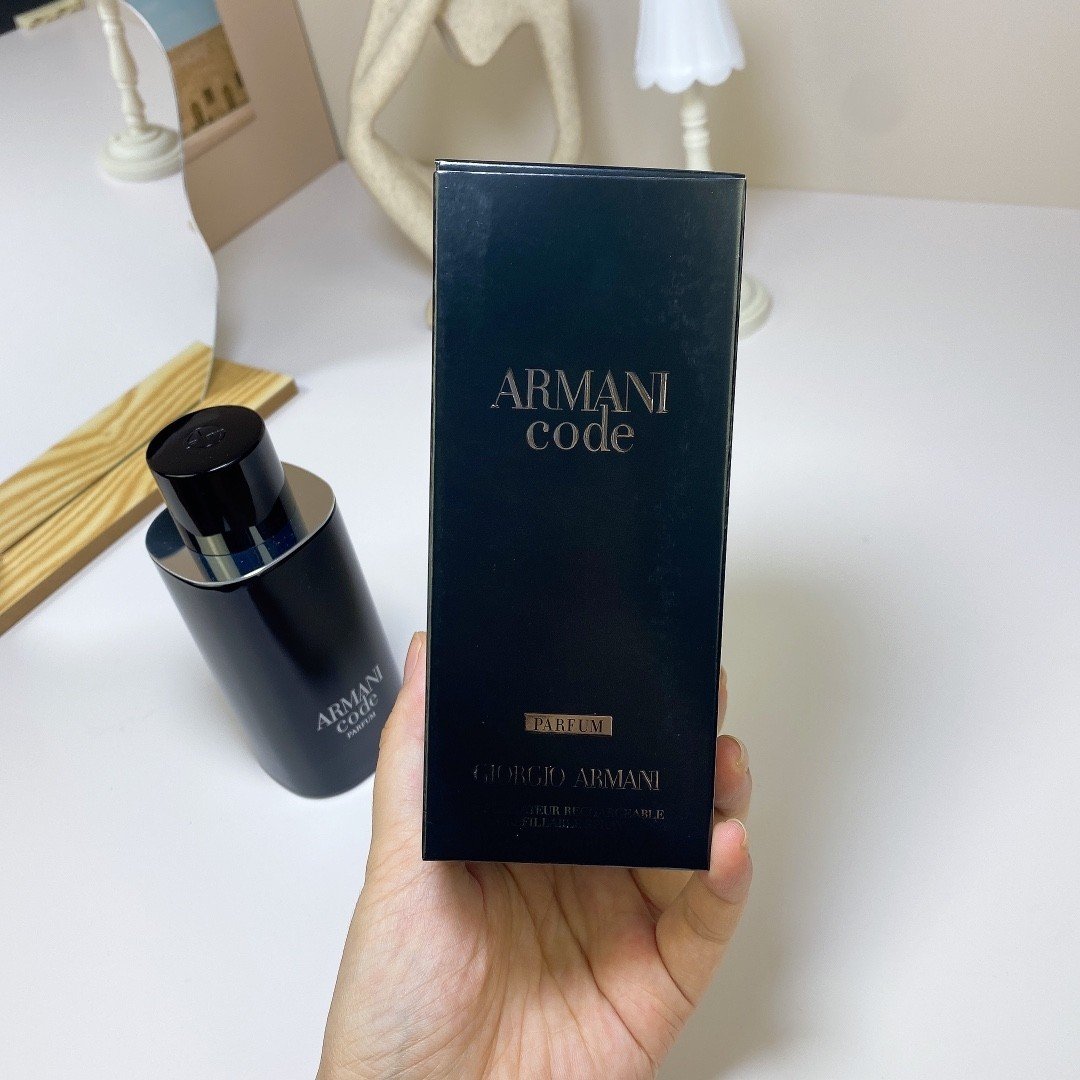 Armani 2022 New Pure Fragrance Black Code Men's Perfume 125ml
