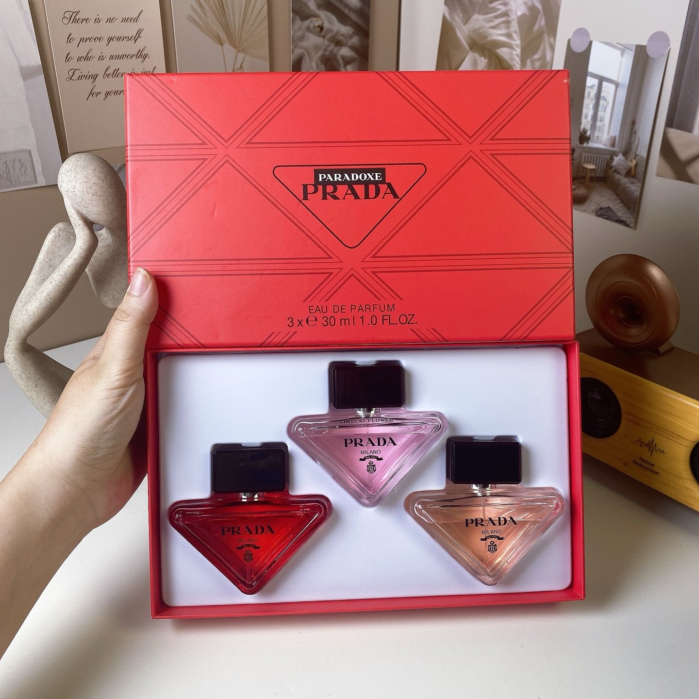 Prada Red Box Sample Set 3 (30ml x 3)
