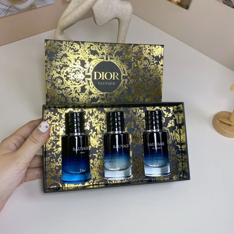 Dior Sauvage perfume sample set 30ml (3 pieces)