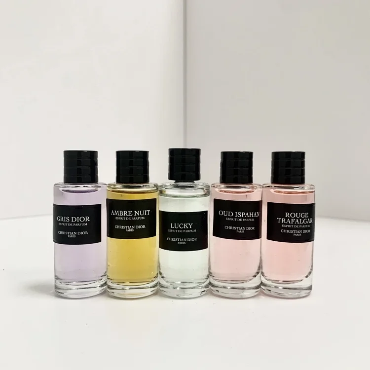Dior Heritage Perfume Sample Set (5 pieces, 5 x 7.5ml)